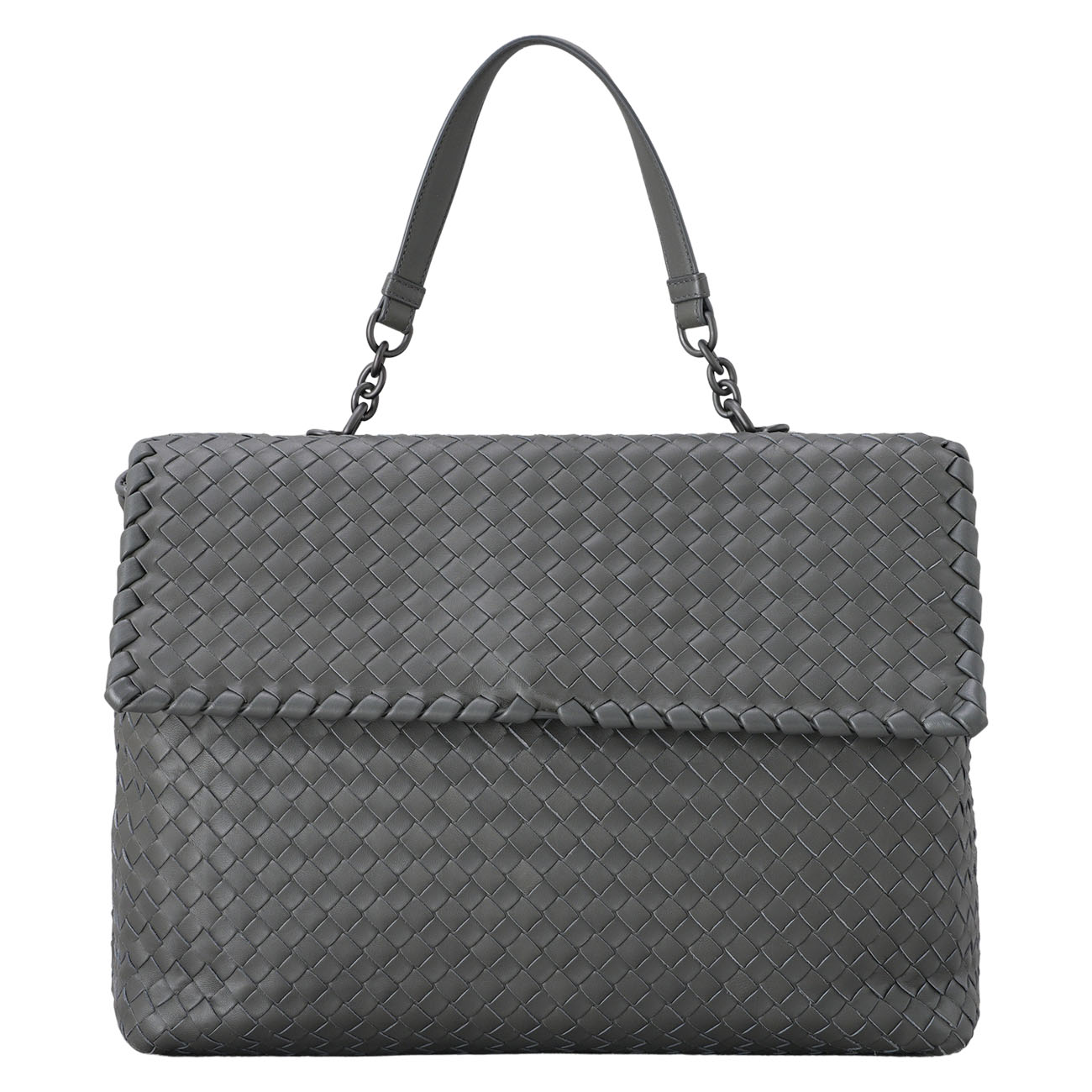BOTTEGA VENETA(USED)보테가베네타 올림피아 플랩 체인 숄더백